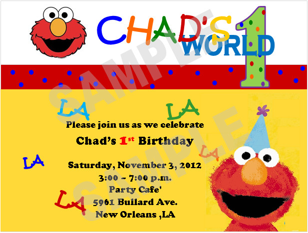 Best ideas about Elmo Invitations 1st Birthday
. Save or Pin Solutions Event Design by Kelly Elmo 1st Birthday Now.