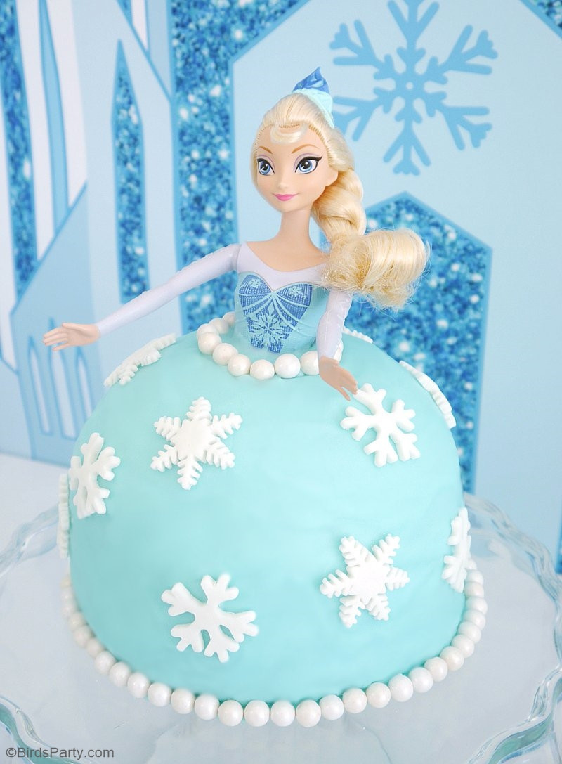 Best ideas about Elsa Birthday Cake
. Save or Pin How to Make an Elsa Doll Birthday Cake Party Ideas Now.