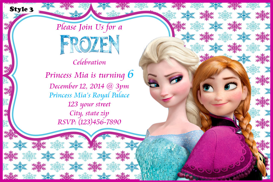 Best ideas about Elsa Birthday Invitations
. Save or Pin Disney Frozen Personalized Birthday Party Invitations Anna Now.