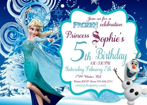 Best ideas about Elsa Birthday Invitations
. Save or Pin Elsa Frozen Invitations Cobypic Now.