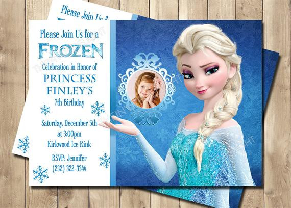 Best ideas about Elsa Birthday Invitations
. Save or Pin Frozen Elsa Birthday Invitation Frozen Birthday Invitation Now.