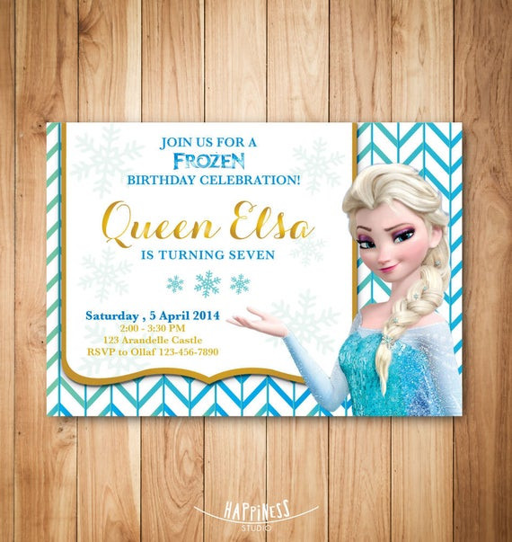 Best ideas about Elsa Birthday Invitations
. Save or Pin Printable frozen birthday invitation Elsa birthday Now.