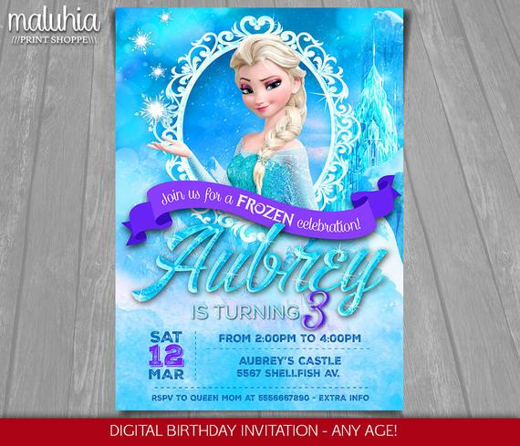 Best ideas about Elsa Birthday Invitations
. Save or Pin Frozen Birthday Invitation Elsa Frozen Invitation Printable Now.