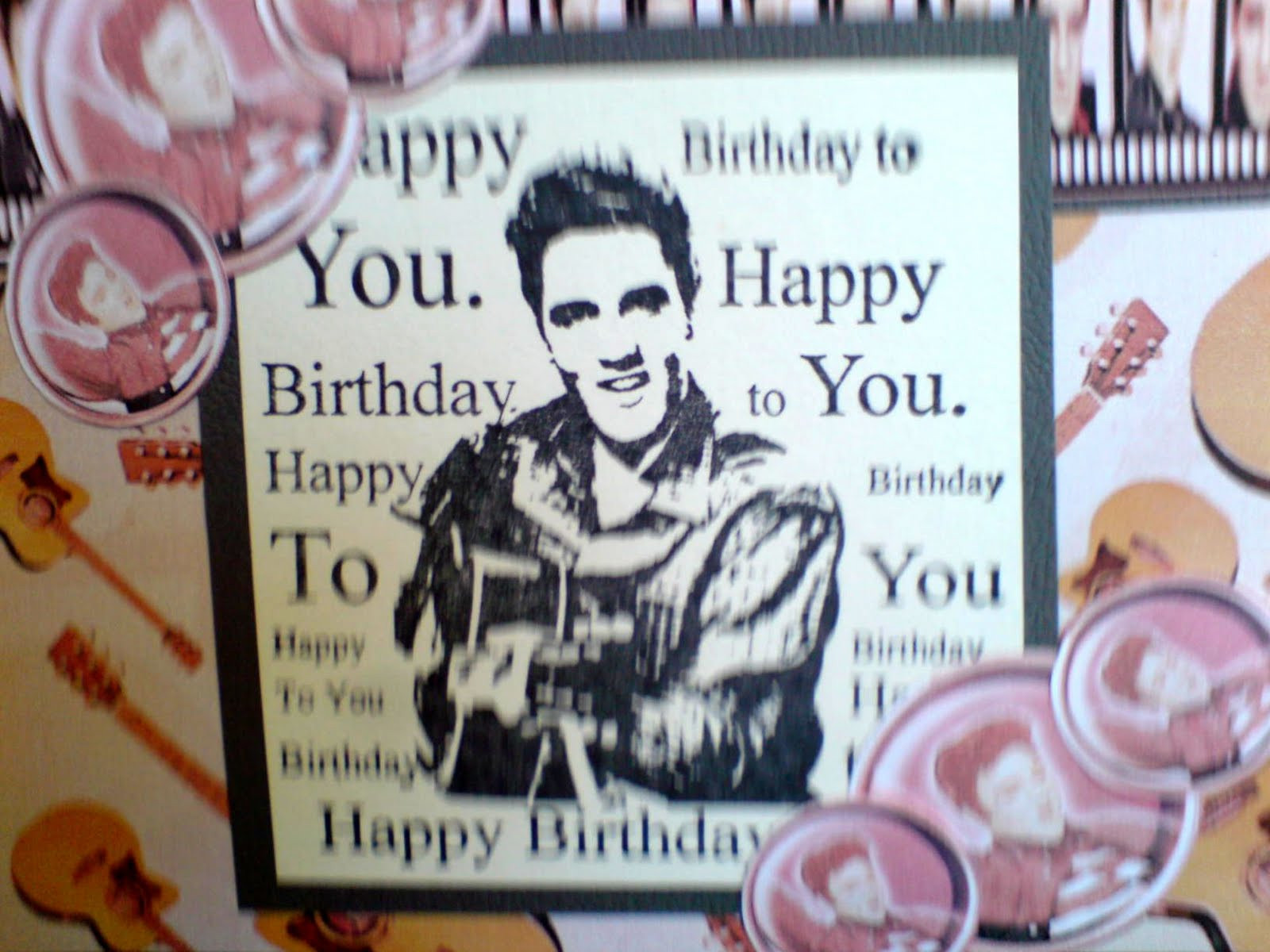 Best ideas about Elvis Birthday Card
. Save or Pin HANDMADE BY LILACANGLIA Elvis Birthday Card Now.