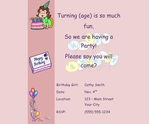 Best ideas about Email Birthday Invitations
. Save or Pin 23 Birthday Invitation Email Templates PSD EPS AI Now.