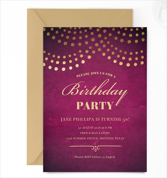 Best ideas about Email Birthday Invitations
. Save or Pin 23 Birthday Invitation Email Templates PSD EPS AI Now.