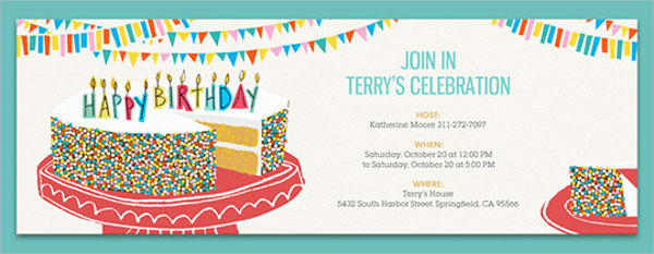 Best ideas about Email Birthday Invitations
. Save or Pin 9 Email Party Invitations Free Editable PSD AI Vector Now.