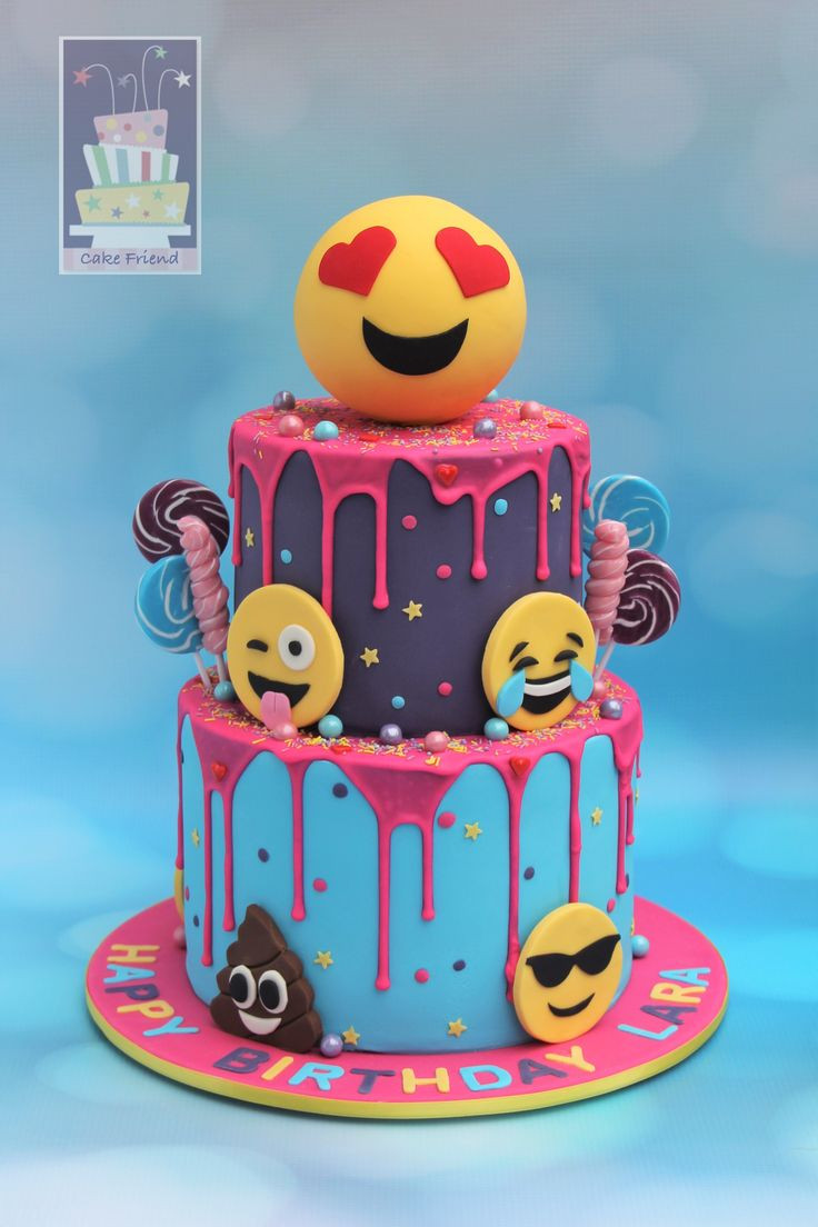 Best ideas about Emoji Birthday Cake Ideas
. Save or Pin Emoji Drip Cake Ciara b day Now.