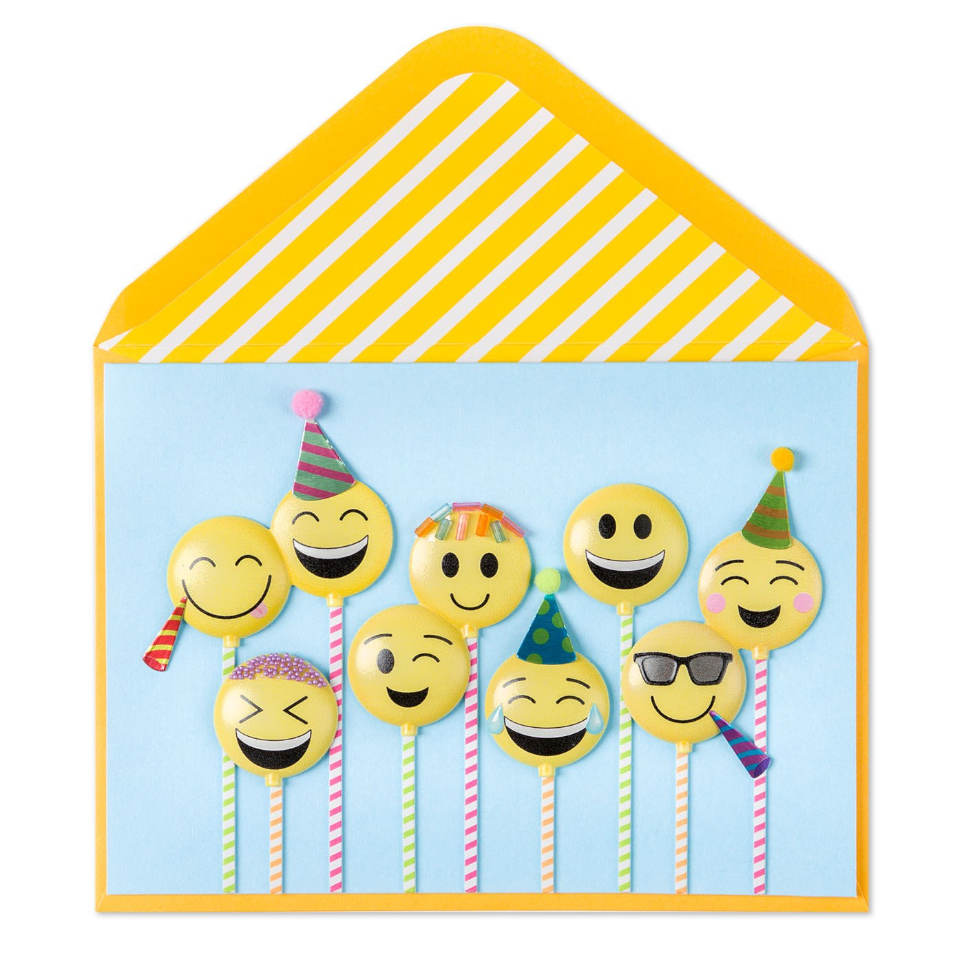 Best ideas about Emoji Birthday Card
. Save or Pin Emoji Cake Pops Birthday Cards Now.