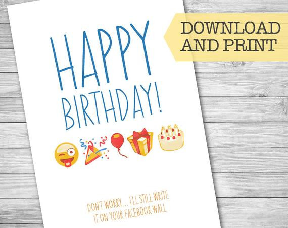 Best ideas about Emoji Birthday Card
. Save or Pin Funny Emoji Birthday Card Post Social Media by Now.