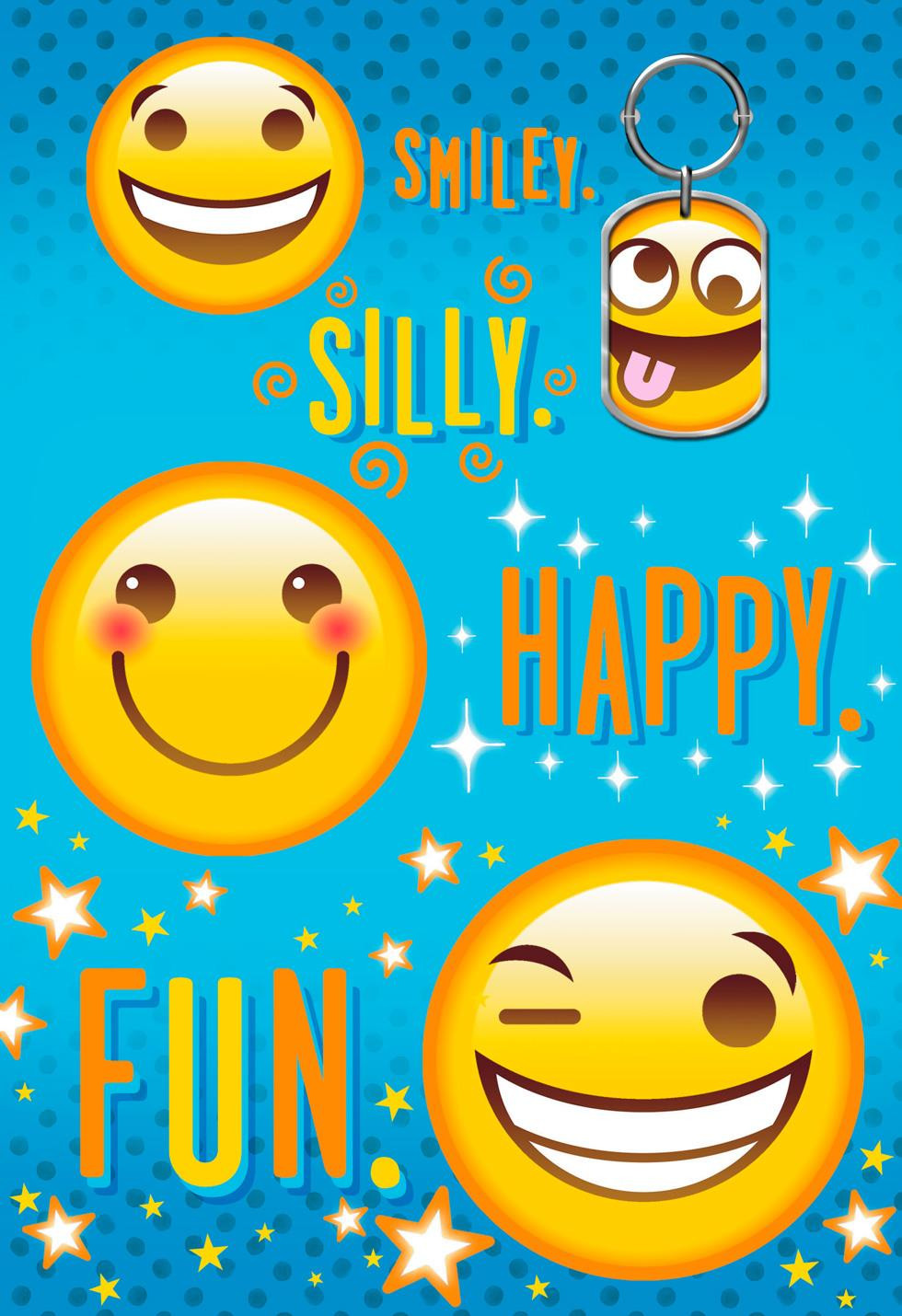 Best ideas about Emoji Birthday Card
. Save or Pin Emoji Keychain Birthday Card End of Life Hallmark Now.
