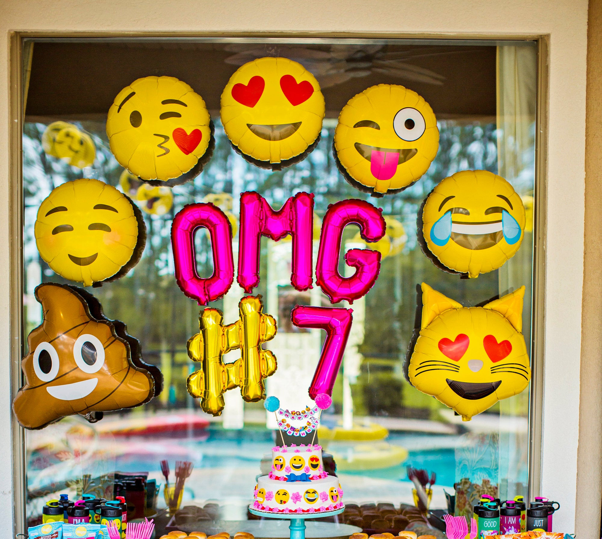 Best ideas about Emoji Birthday Party Decorations
. Save or Pin Emoji Party Emoji Balloons OMG Party Emoji Decorations Now.