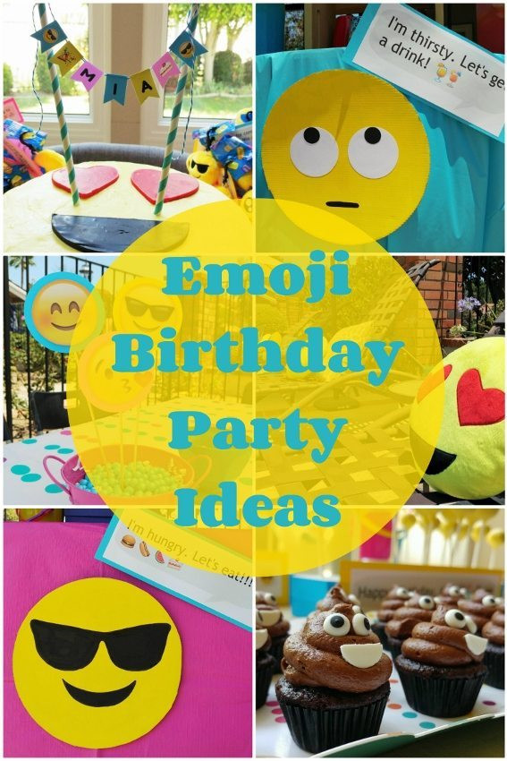 Best ideas about Emoji Birthday Party Decorations
. Save or Pin Emoji Birthday Party Ideas DIY Inspired Now.