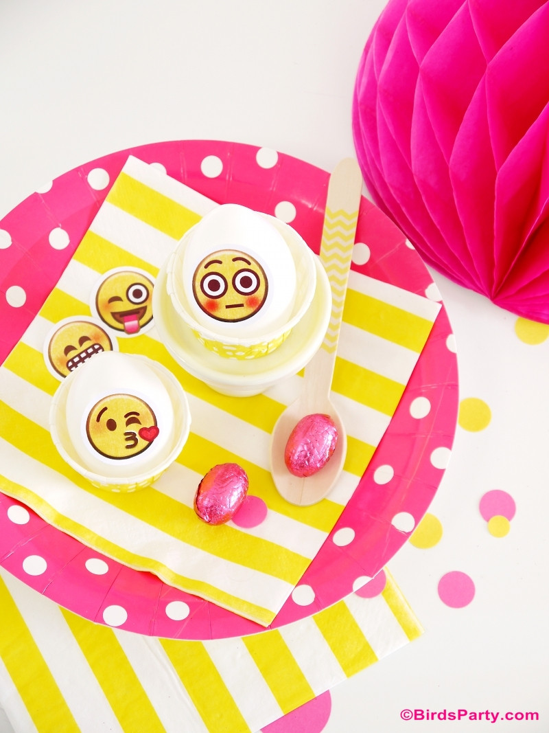 Best ideas about Emoji Birthday Party Decorations
. Save or Pin Awesome DIY Emoji Birthday Party Ideas Party Ideas Now.