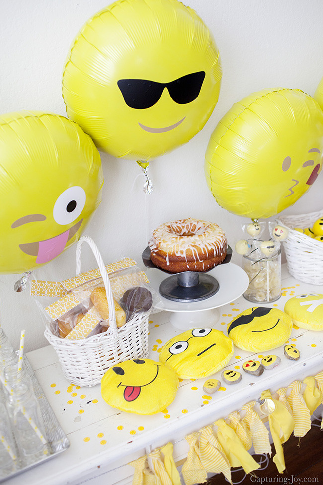 Best ideas about Emoji Birthday Party Ideas
. Save or Pin Emoji Birthday Party Capturing Joy with Kristen Duke Now.