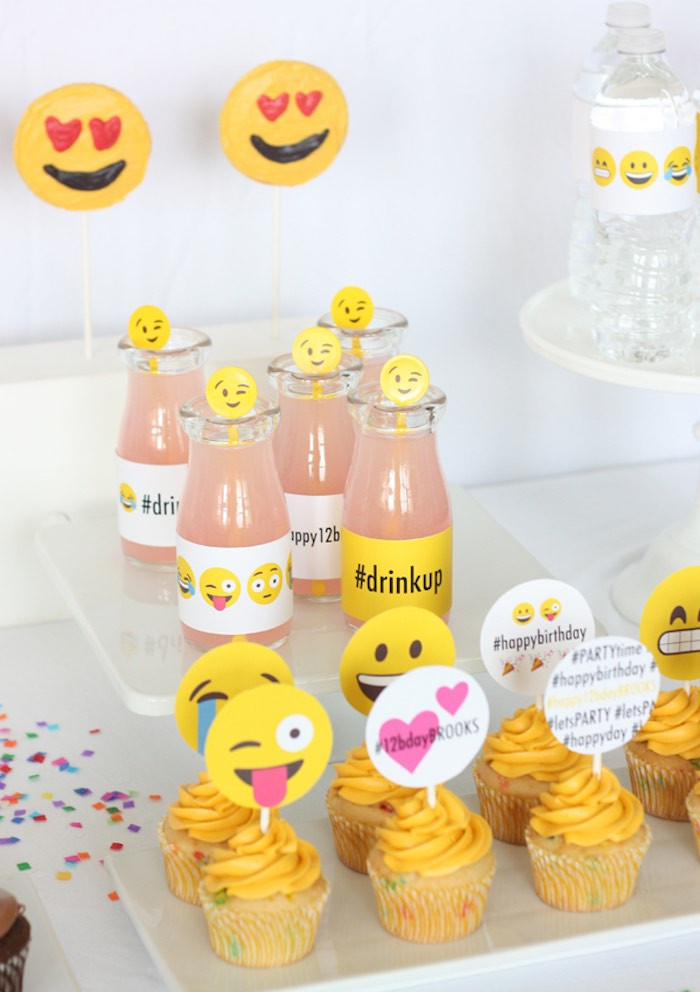 Best ideas about Emoji Birthday Party Ideas
. Save or Pin Kara s Party Ideas Instagram Emoji Themed Teen Birthday Now.