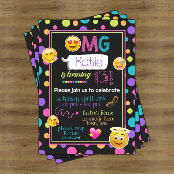 Best ideas about Emoji Birthday Party Invitations
. Save or Pin Emoji Party Invitations Emoji Invitations Emoji Birthday Now.