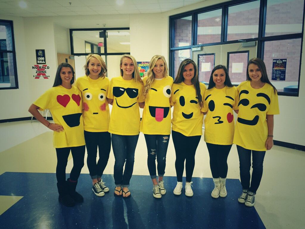 Best ideas about Emoji Costumes DIY
. Save or Pin Emoji costumes groupcostume halloween group Now.
