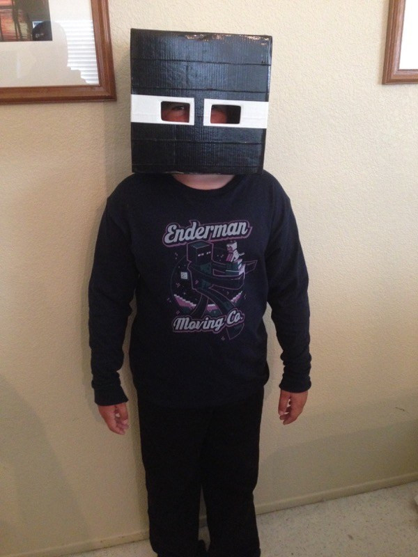 Best ideas about Enderman Costume DIY
. Save or Pin Minecraft Enderman Halloween Costume DIY DaddleDo Now.