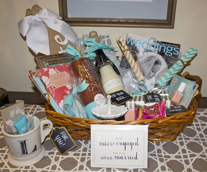 Best ideas about Engagement Gift Ideas For Her
. Save or Pin How To Engagement Gift Basket Hosting & Toasting Now.