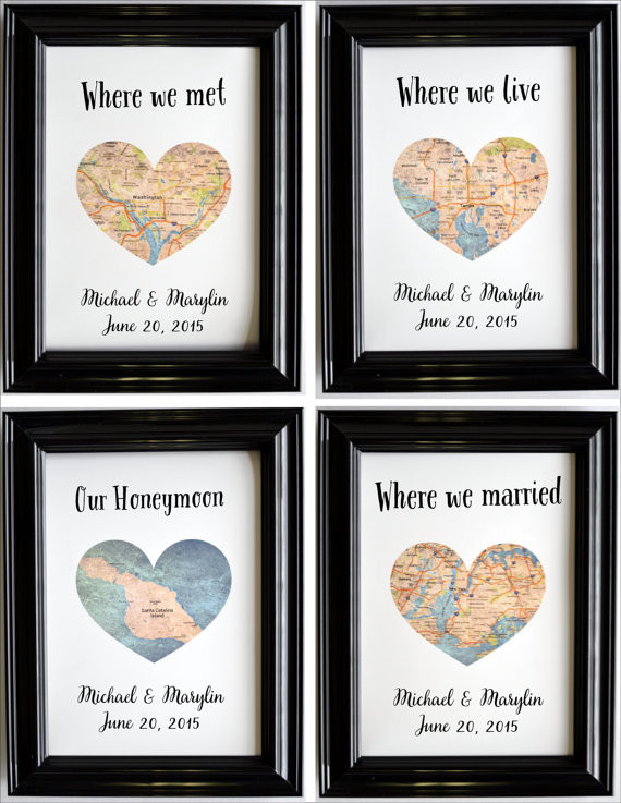 Best ideas about Engagement Gift Ideas For Her
. Save or Pin Custom Wedding Anniversary Gift For Couples Personalized Now.