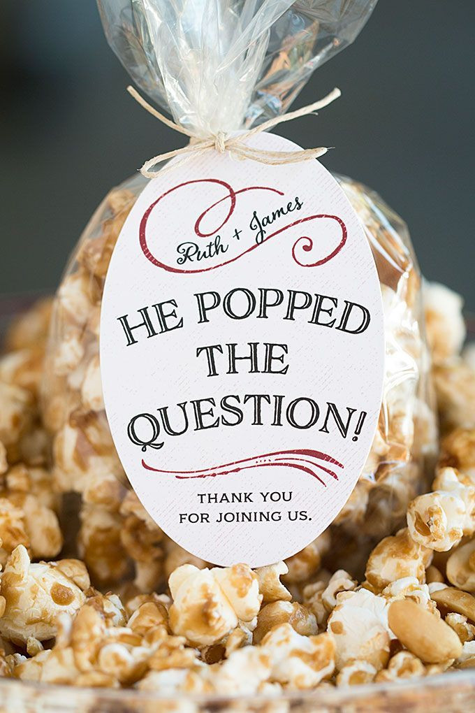 Best ideas about Engagement Party Gift Ideas
. Save or Pin Wedding Favor Friday Caramel Corn Now.