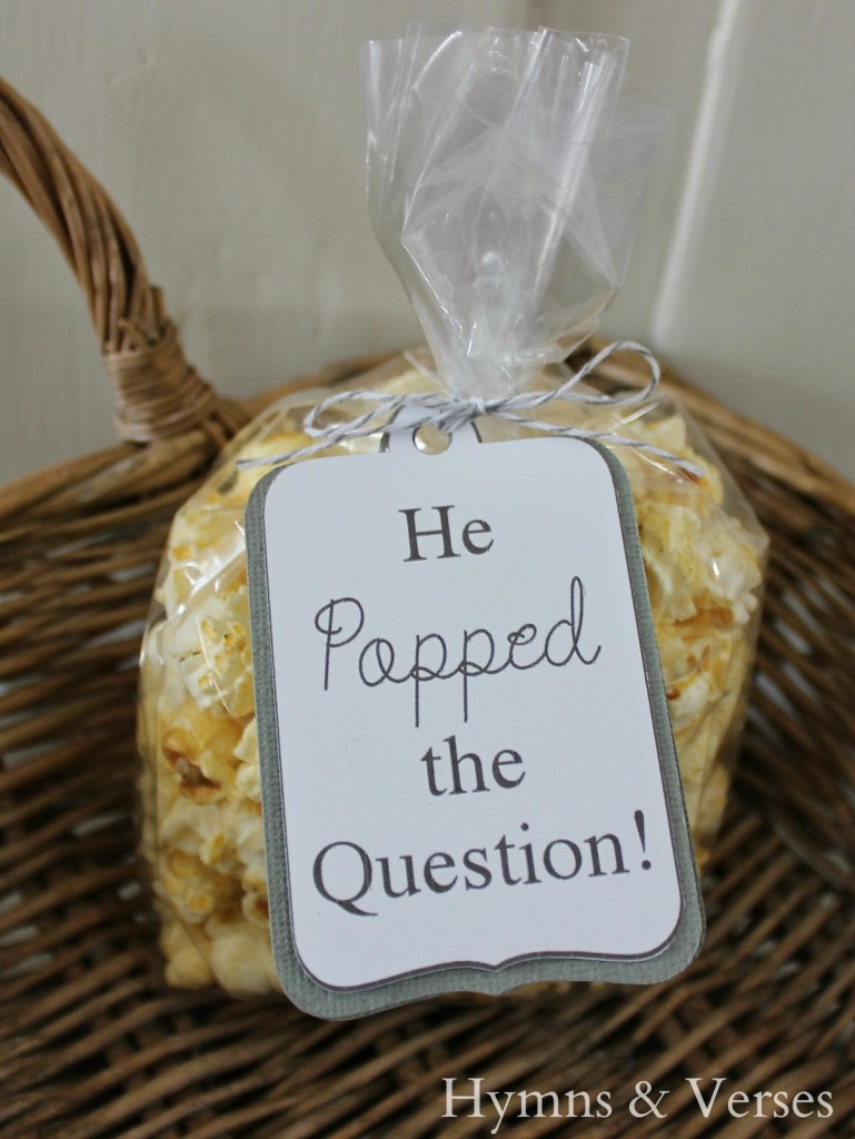 Best ideas about Engagement Party Gift Ideas
. Save or Pin Engagement Party and He Popped the Question Tags Hymns Now.