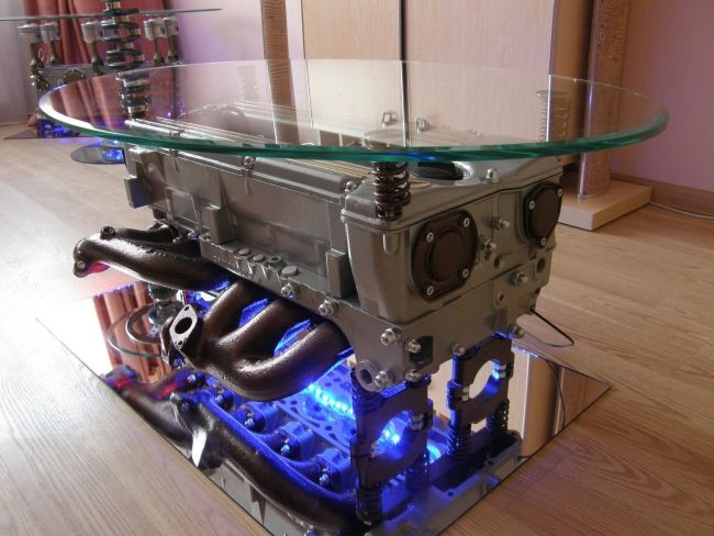 Best ideas about Engine Coffee Table
. Save or Pin Top Gear coffee table with an engine from Mercedes Benz to Now.