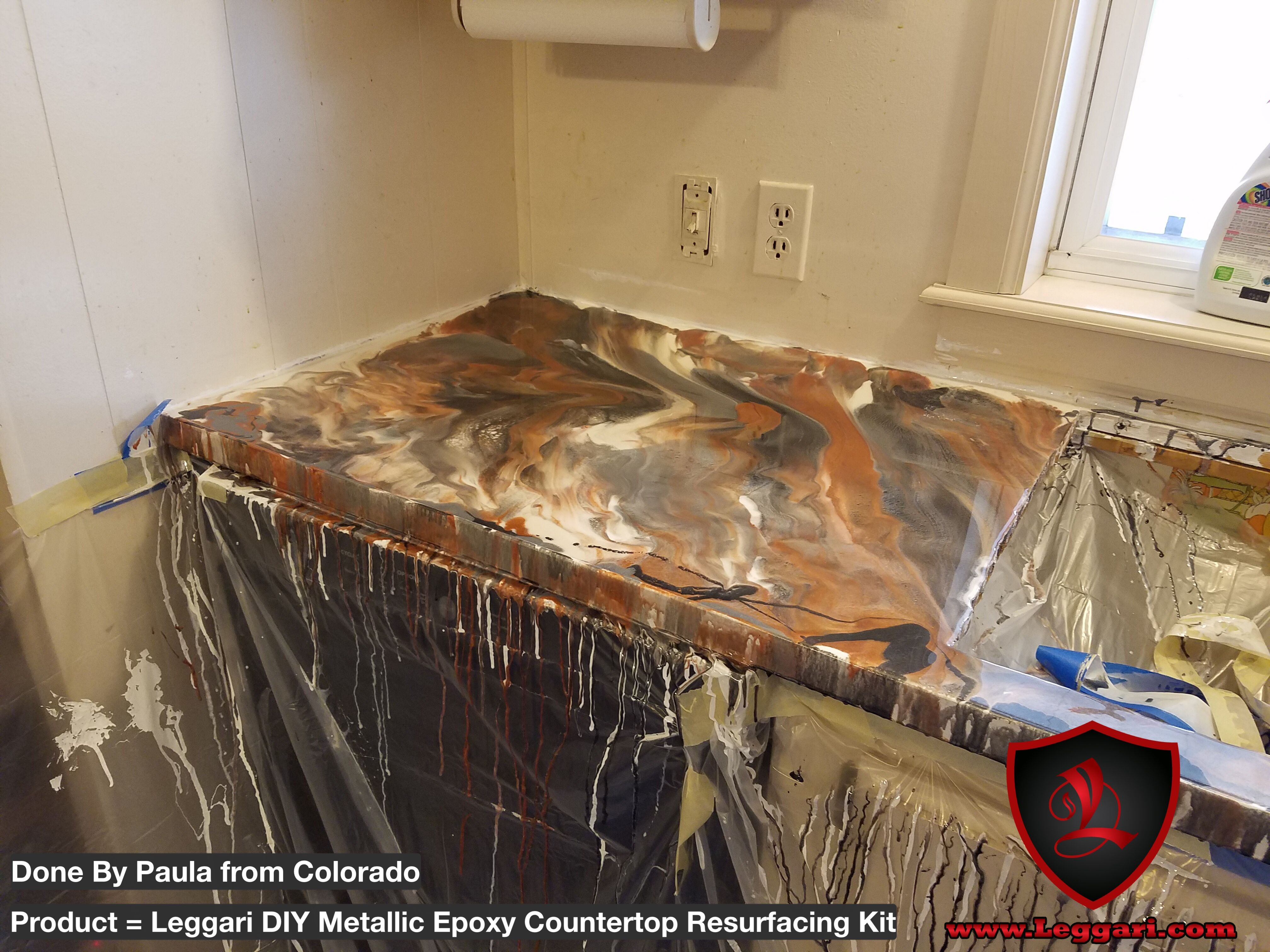 Best ideas about Epoxy Countertops DIY
. Save or Pin countertop resurfacing made easy with our diy metallic Now.