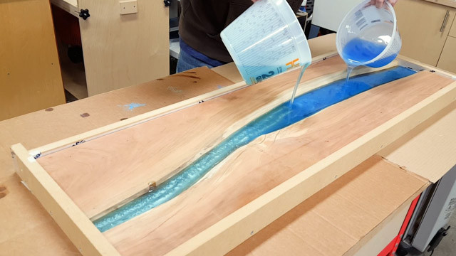 Best ideas about Epoxy Table Top DIY
. Save or Pin DIY Epoxy River Table with Waterfall Now.