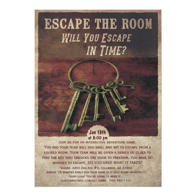 Best ideas about Escape Room Birthday Party
. Save or Pin How To Escape those "Escape the Room" Escape Games Now.