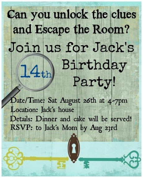 Best ideas about Escape Room Birthday Party
. Save or Pin How to Throw an Escape Room Birthday Party at Home Mom 6 Now.