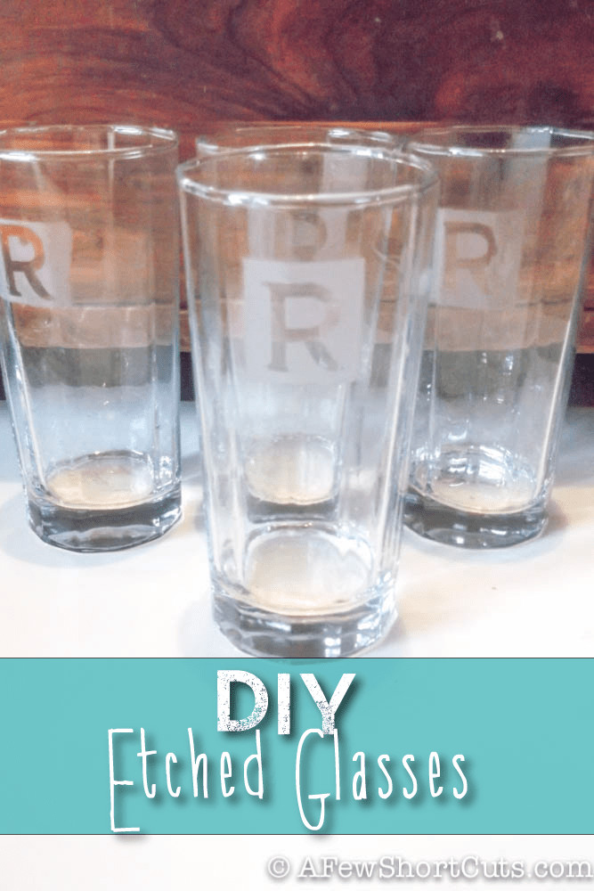 Best ideas about Etched Glasses DIY
. Save or Pin DIY Etched Glasses Great Homemade Gift Idea A Few Now.