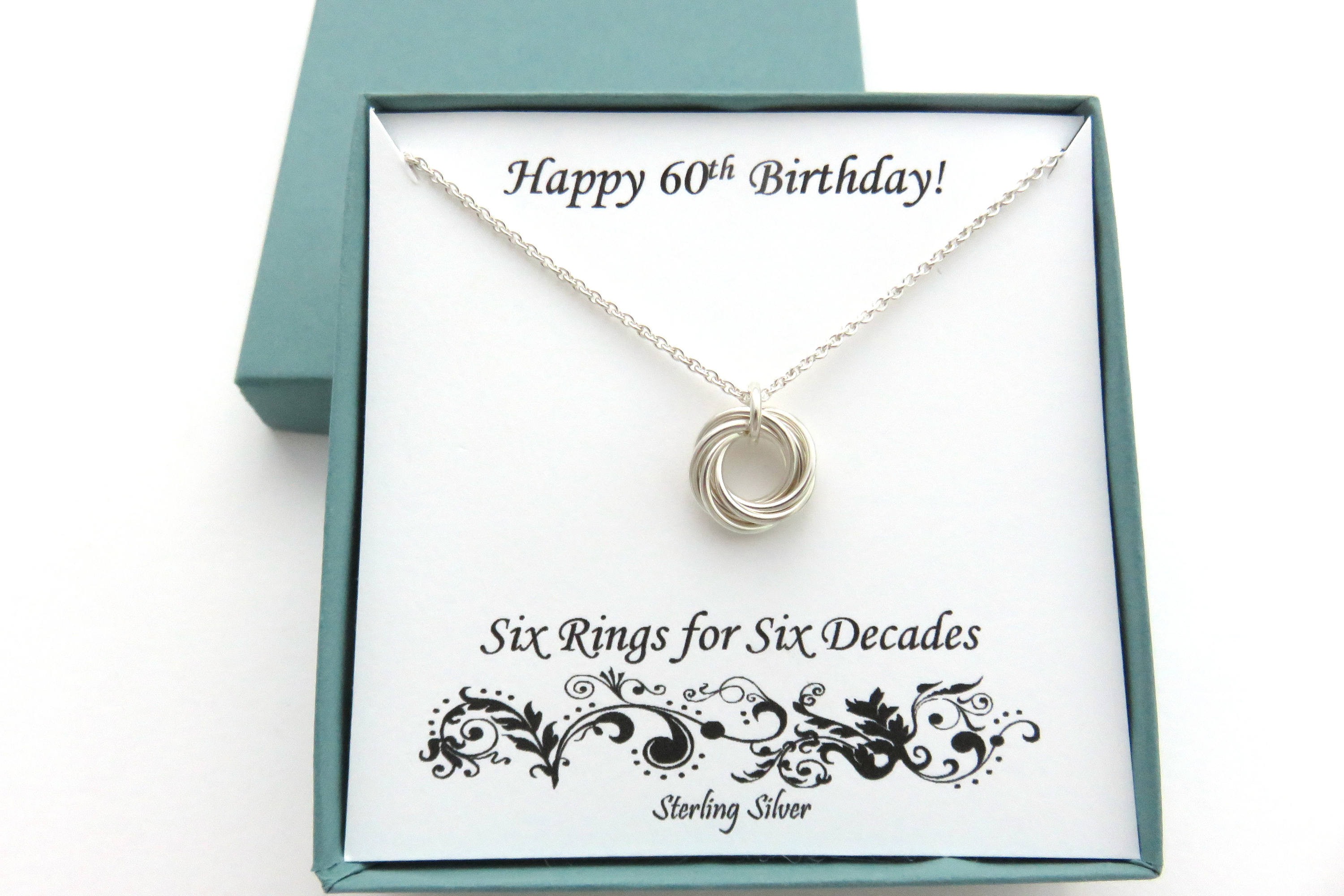 Best ideas about Etsy Birthday Gifts
. Save or Pin 60th Birthday Gifts for Women 60th Birthday Sterling Now.