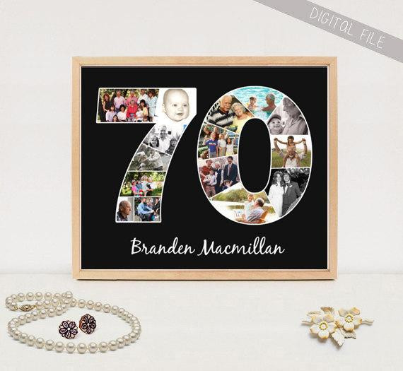 Best ideas about Etsy Birthday Gifts
. Save or Pin Personalized 70th birthday t Custom Birthday Gifts For Now.