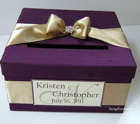 Best ideas about Etsy Wedding Gift Ideas
. Save or Pin Items similar to Wedding Gift Card Box Custom Made on Etsy Now.