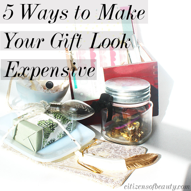 Best ideas about Expensive Gift Ideas
. Save or Pin 5 Ways to Make Your Christmas Gift Look Expensive Now.