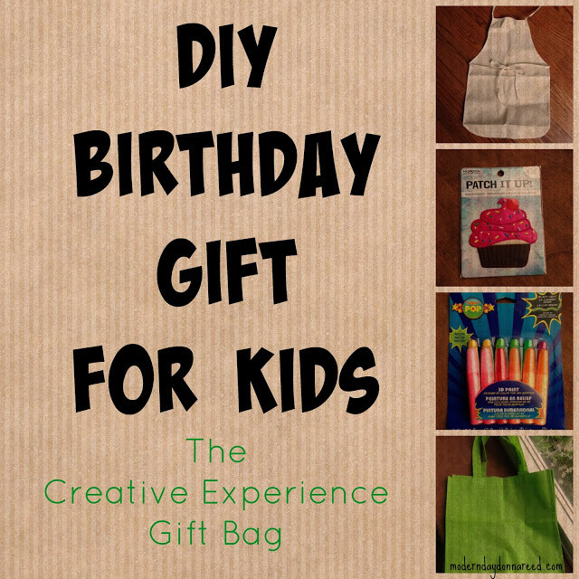 Best ideas about Experience Birthday Gifts
. Save or Pin DIY Gift Idea For Kids The Creative Experience Gift Bag Now.