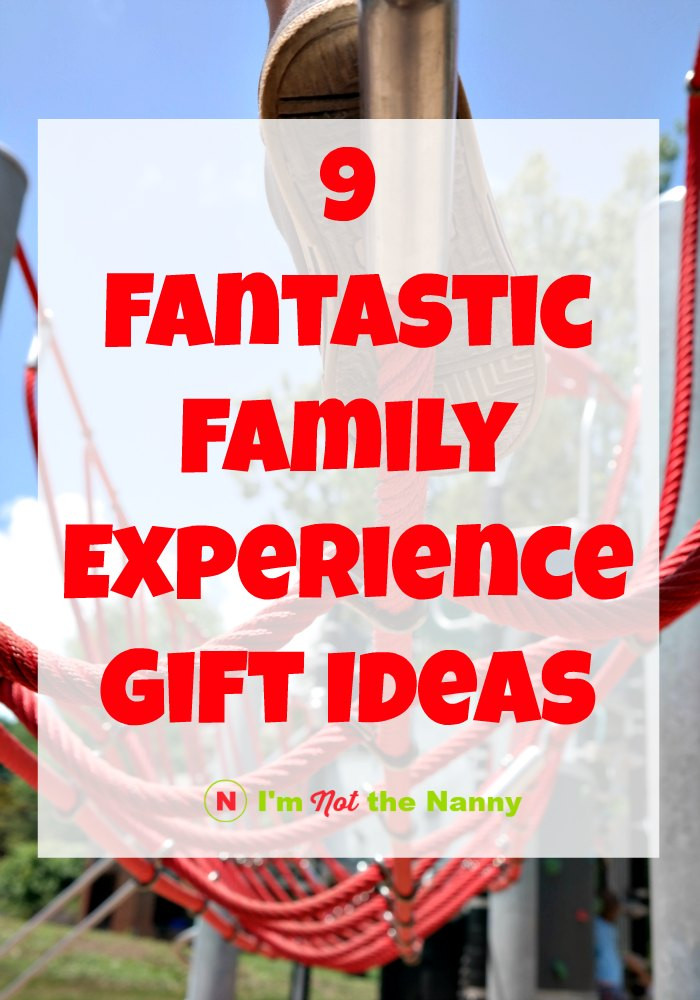 Best ideas about Experience Gift Ideas
. Save or Pin 9 Fantastic Family Experience Gift Ideas I m Not the Nanny Now.