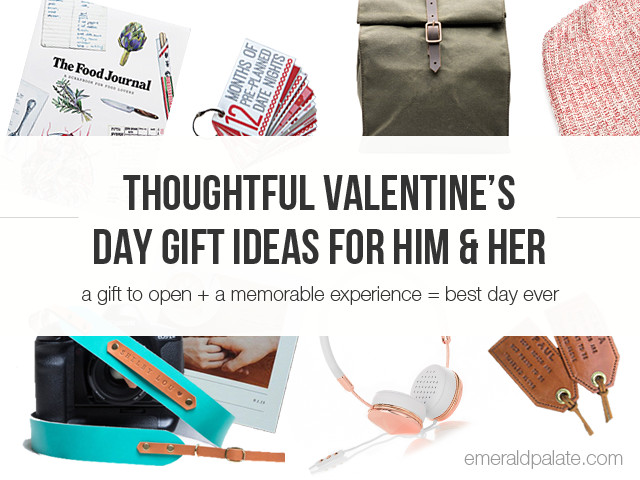 Best ideas about Experience Gift Ideas For Him
. Save or Pin Thoughtful Valentine s Day Gift Ideas For Him & Her The Now.