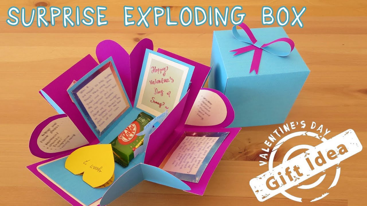Best ideas about Exploding Box DIY
. Save or Pin $2 Gift Idea Surprise Exploding Box Now.