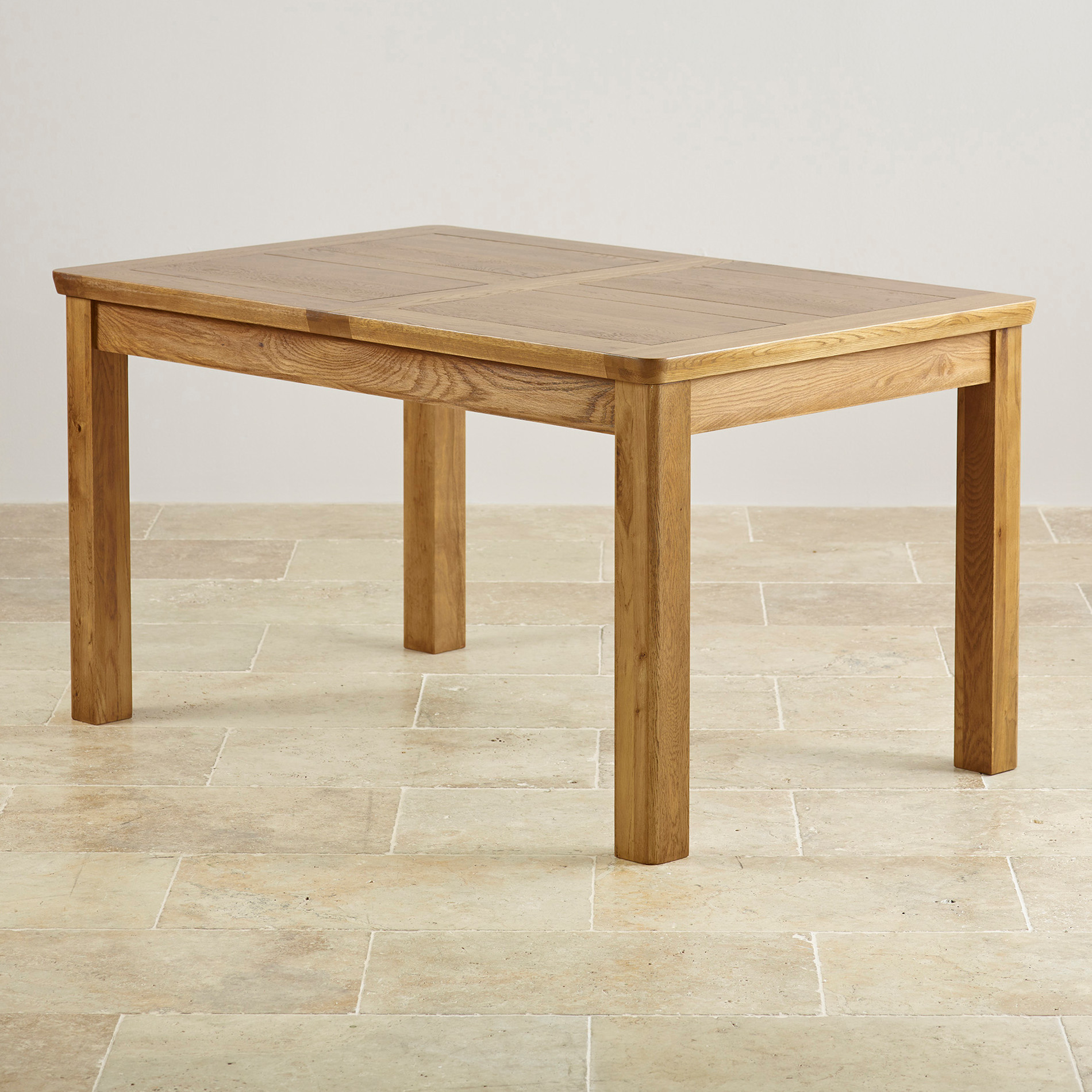 Best ideas about Extending Dining Table
. Save or Pin Orrick 4ft 7" x 3ft Rustic Solid Oak Extending Dining Table Now.