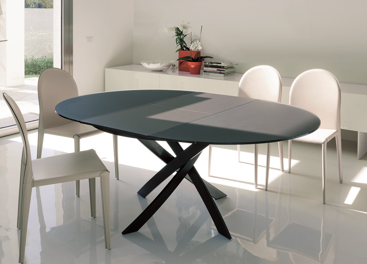 Best ideas about Extending Dining Table
. Save or Pin Bontempi Barone Extending Round Dining Table Go Modern Now.