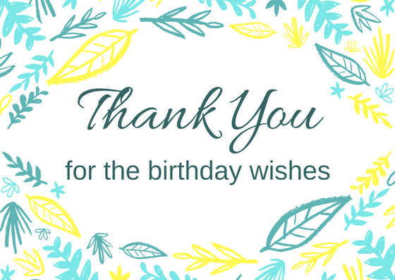 Best ideas about Facebook Thank You For Birthday Wishes
. Save or Pin How to Say Thank You for Birthday Wishes on Now.