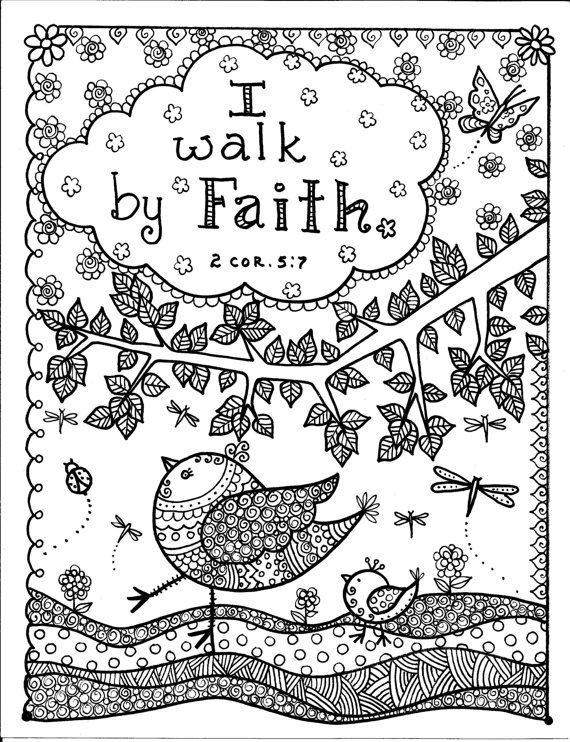 Best ideas about Faith Coloring Pages For Adults
. Save or Pin Coloring Book God is Good Inspirational Art to by Now.