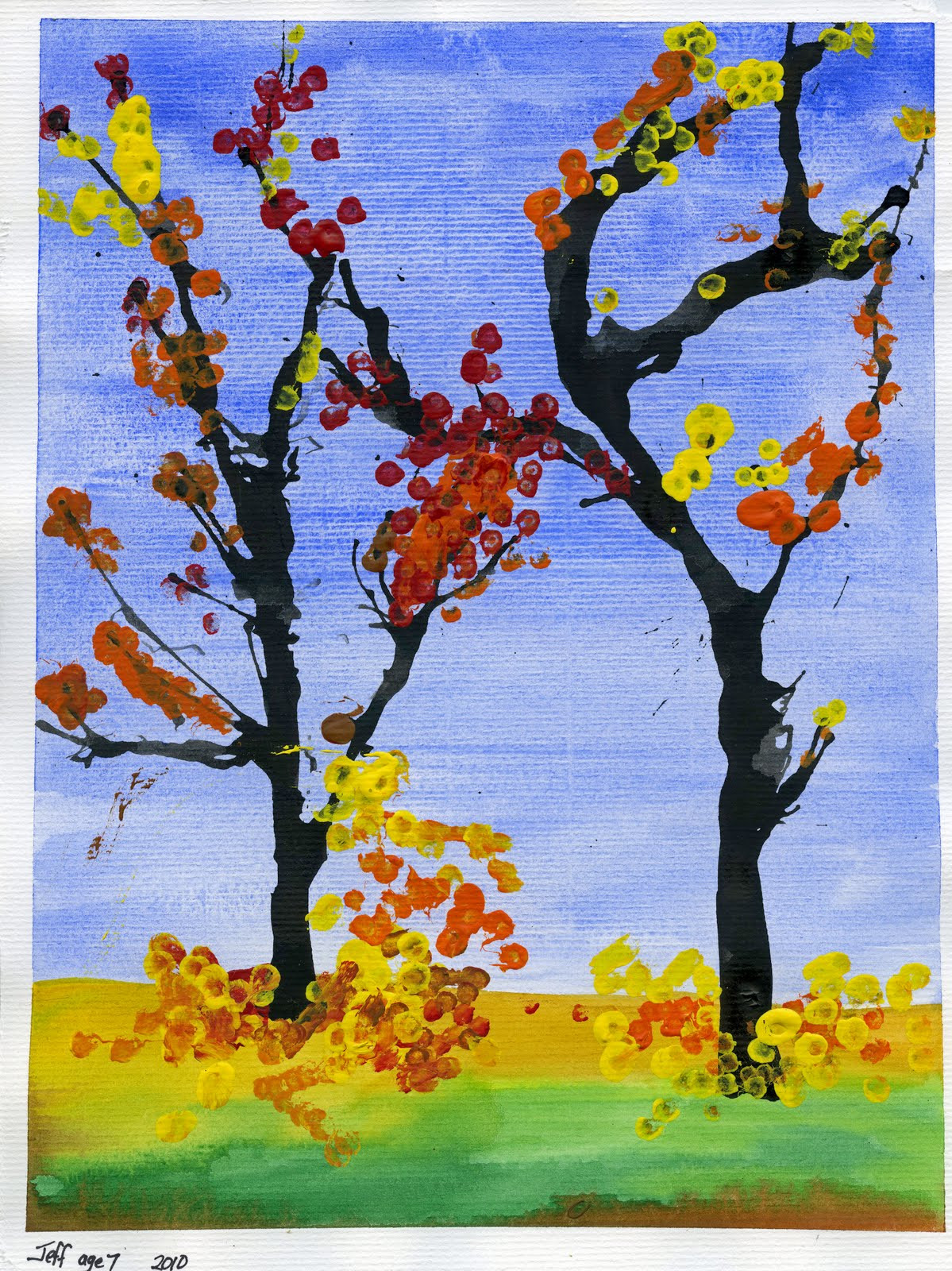 Best ideas about Fall Art Projects
. Save or Pin that artist woman Fall Trees Version 2 Now.