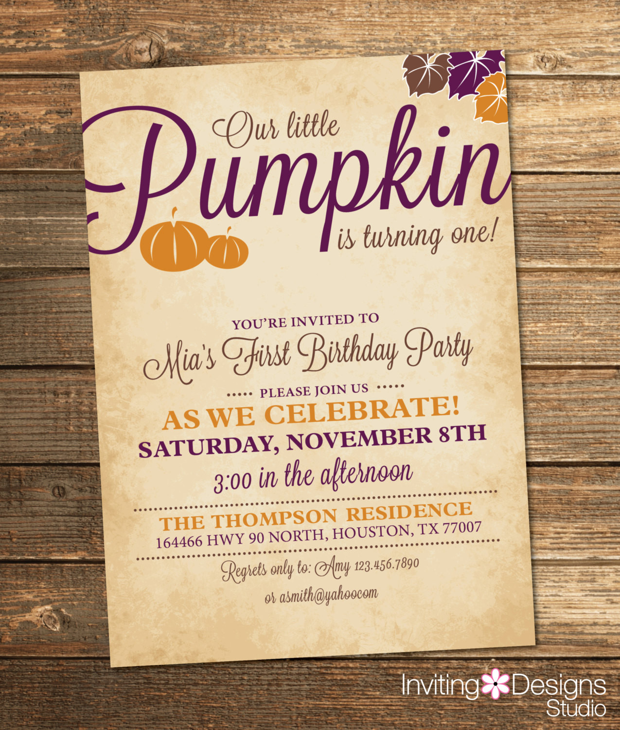Best ideas about Fall Birthday Invitations
. Save or Pin Little Pumpkin Birthday Invitation Fall by Now.
