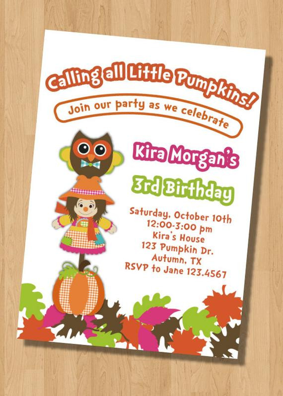 Best ideas about Fall Birthday Invitations
. Save or Pin Items similar to Fall Festival Birthday Party Invitation Now.