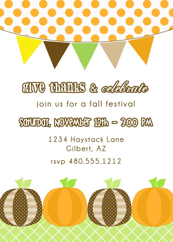 Best ideas about Fall Birthday Invitations
. Save or Pin Items similar to PRINTABLE PARTY INVITATION Fall Now.