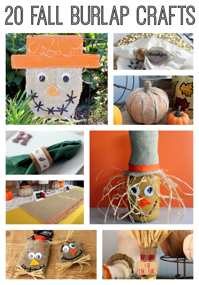 Best ideas about Fall Crafts Pinterest
. Save or Pin Fall Burlap Craft Ideas The Country Chic Cottage Now.